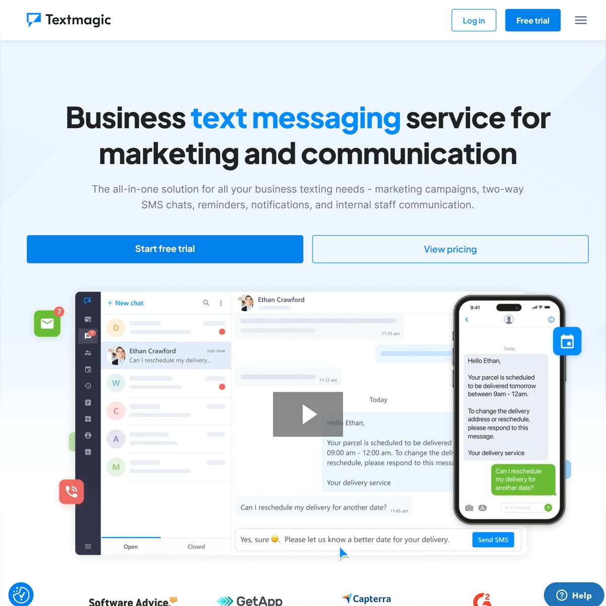 TextMagic project